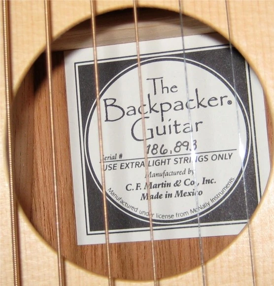 Backpacker Travel Guitar